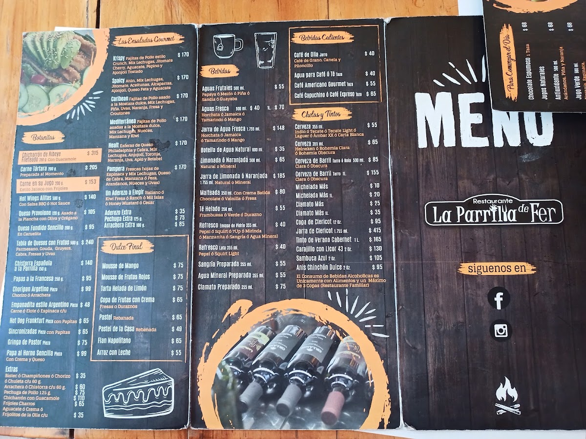 La Parrilla de Fer Menu - Image 2