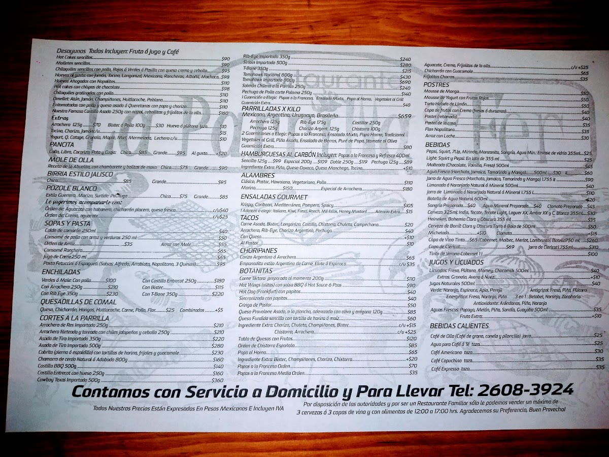 La Parrilla de Fer Menu - Image 5
